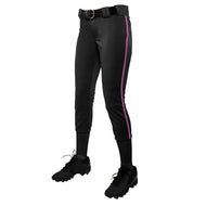 TOURNAMENT WOMEN'S TRADITIONAL LOW RISE PANT W/BRAID